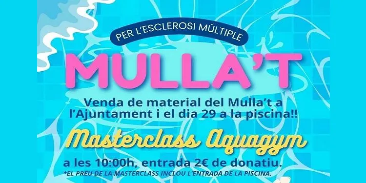 La Riera de Gaià es mulla per l’esclerosi múltiple amb una jornada solidària