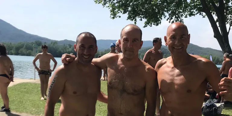 El nedador del Cambrils Club Natació Joan Carles Adell es penja el bronze al Campionat de Catalunya d'aigües obertes