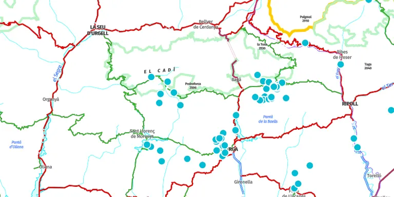 CercaFonts, una nova aplicació col·laborativa de les fonts naturals de Catalunya