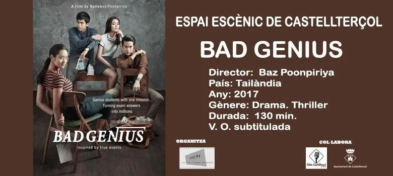 Cineclub la Comarca del Moianès – Bad Genius