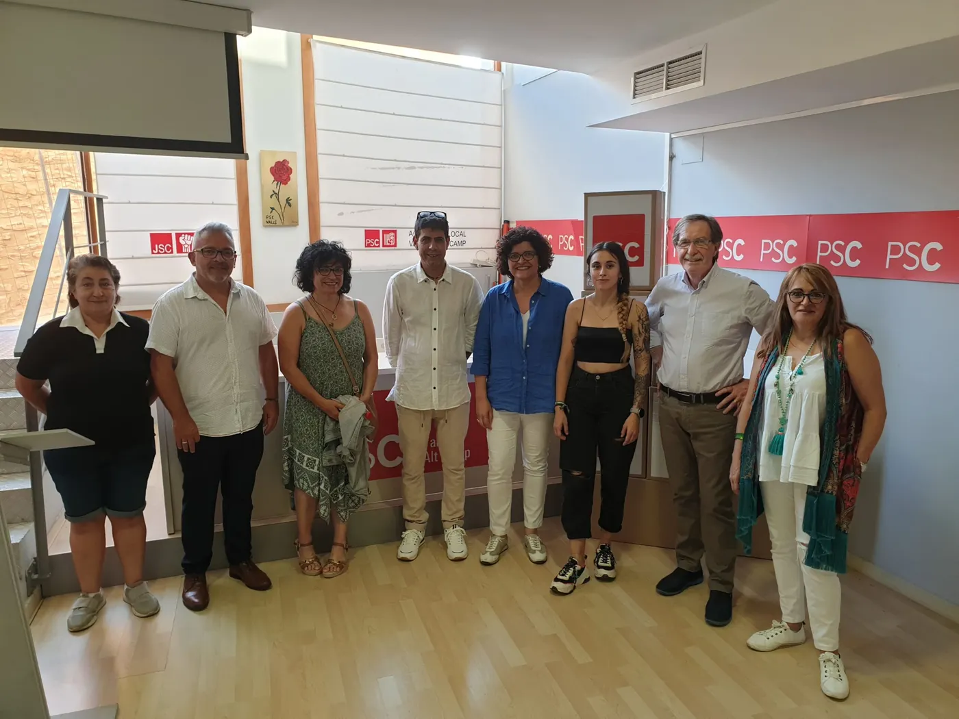Rosa Maria Ibarra, candidata del PSC a l’alcaldia de Valls