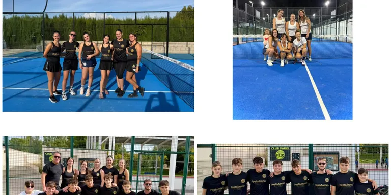 El Club Pádel Plus Ibi suma nuevas victorias en un fin de semana de grandes resultados