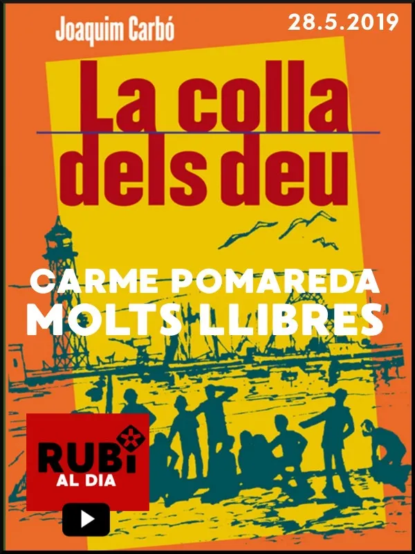 MOLTS LLIBRES amb Carme Pomareda - 28 de maig 2019