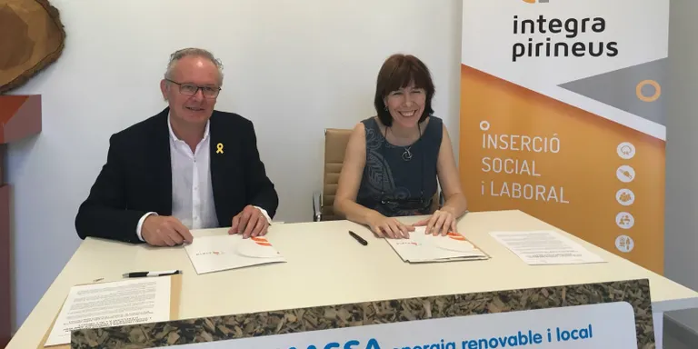Conveni entre ASPID i Integra Pirineus per promoure la inserció de persones amb risc d’exclusió social a l'Alt Urgell
