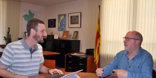 Isidre Pineda ha començat el seu mandat com a alcalde amb un intensiu de reunions i trobades. Aquests dies continua amb la ronda de converses amb els partits a l'oposició