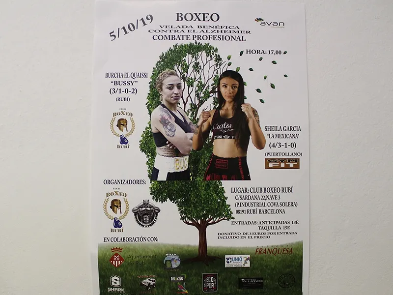 El cartell de la vetllada ja està col·locat en alguns llocs de la ciutat