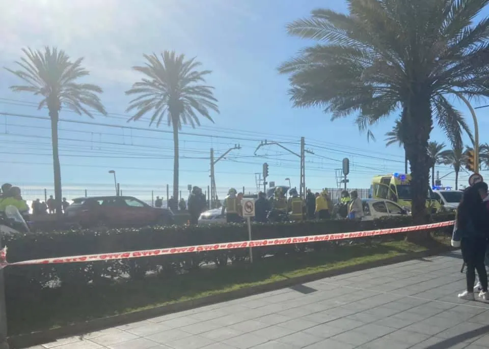 Una persona morta en un accident de trànsit a NII a Vilassar de Mar