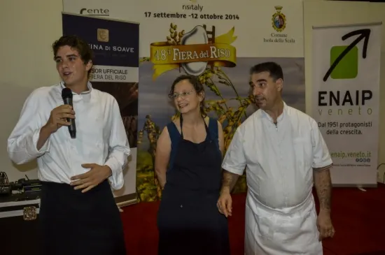 El xef Francisco Puente valora positivament la participació a la Fiera del Riso