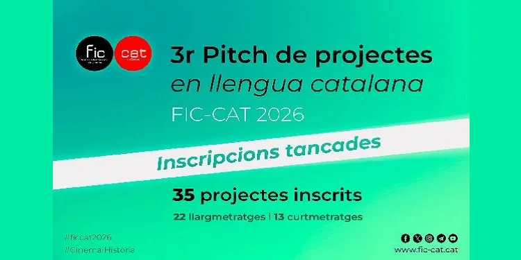Trenta-cinc projectes cinematogràfics volen trobar suport en el Pitch professional del FIC-CAT d’enguany