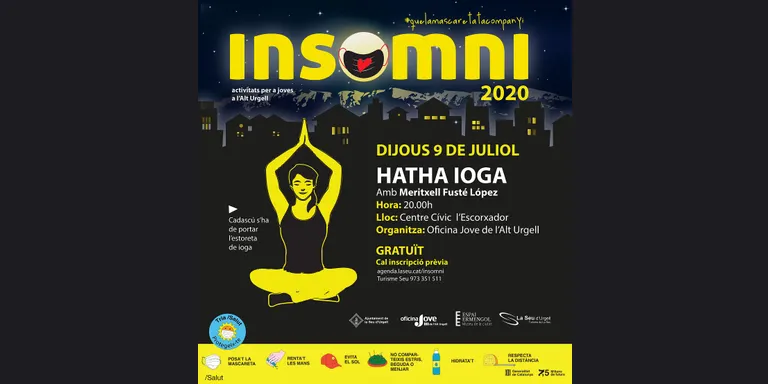 Sessió gratuïta de ioga al Centre Cívic l'Escorxador de la Seu