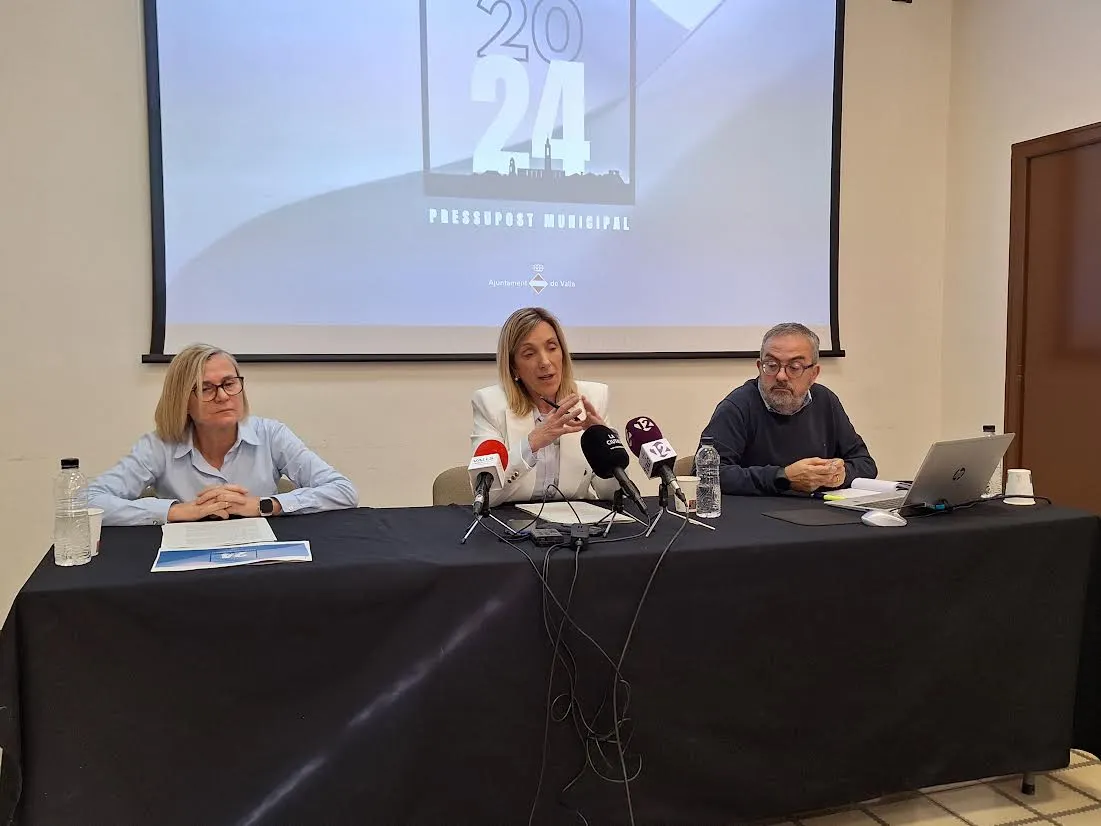 Valls dona a conèixer el pressupost del 2024
