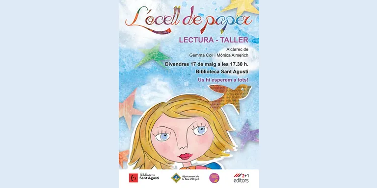Mònica Almerich i Gemma Coll presenten el conte 'L'ocell de paper'