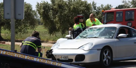 Un conductor andorrà, detingut per atropellar dos ciclistes a Mont-roig del Camp