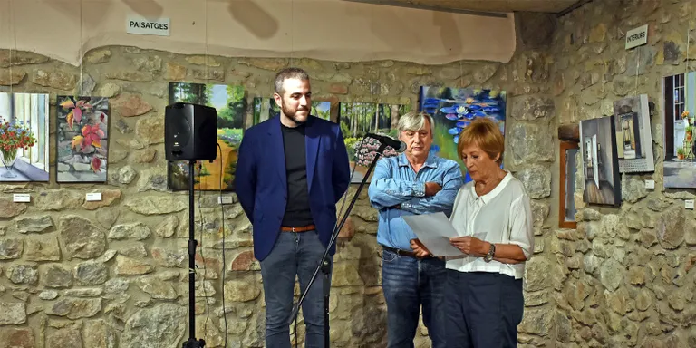 L'artista surienca Rosa Santamaria inaugura la seva exposició 'Diversitat' a la sala Cal Balaguer del Porxo