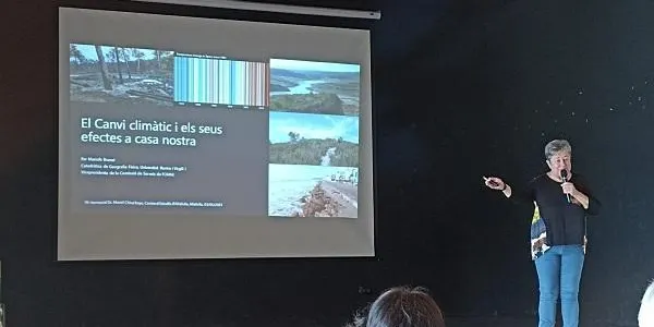 Una conferència sobre els efectes del canvi climàtic centra el Memorial Doctor Manel Chiva Royo a Altafulla