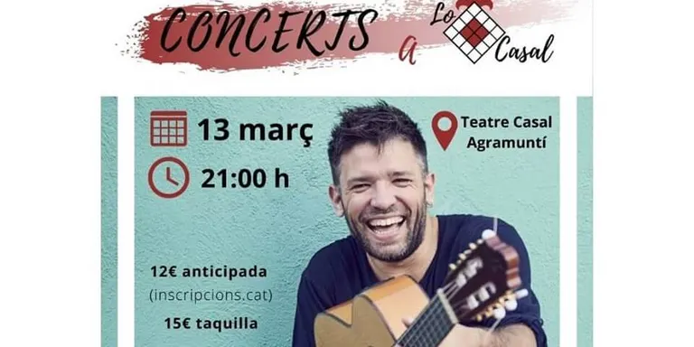 Joan Rovira, de concert amb Lo Casal
