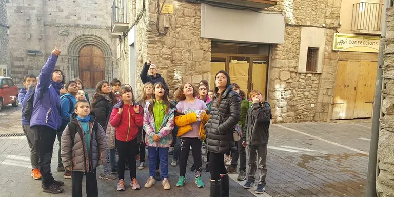 Comencen les visites guiades per a alumnes de la Seu a càrrec de gent gran