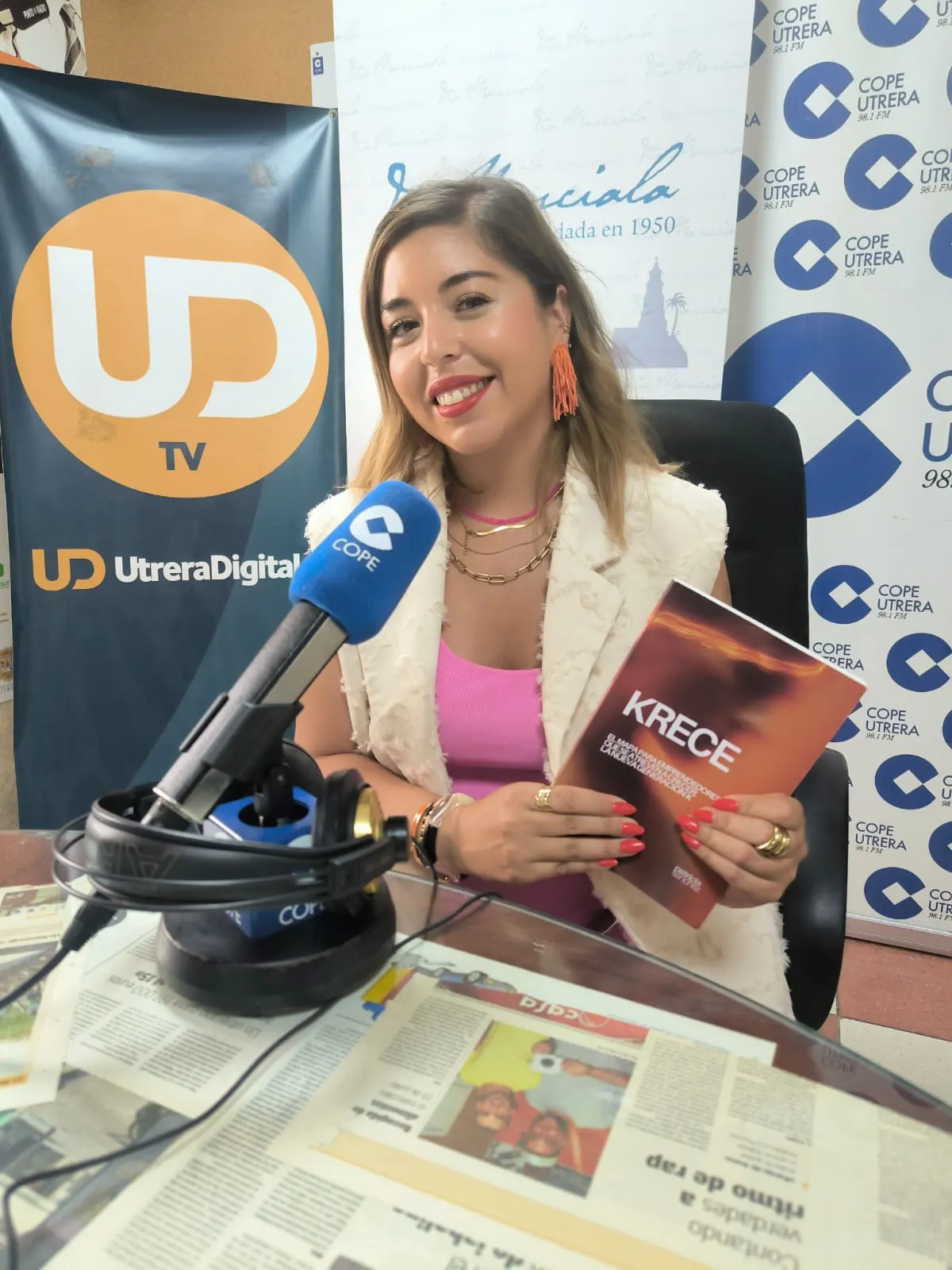 Patricia Sánchez presenta KRECE