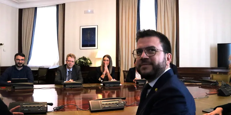 Aragonès pressiona des del Congrés a Sánchez i reclama celeritat en l'assumpció de responsabilitats pel 'Catalangate'