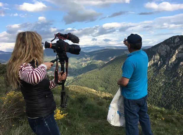 Gravació del documental 'Units per les muntanyes'