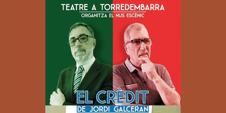 Teatre de festa major amb El crèdit