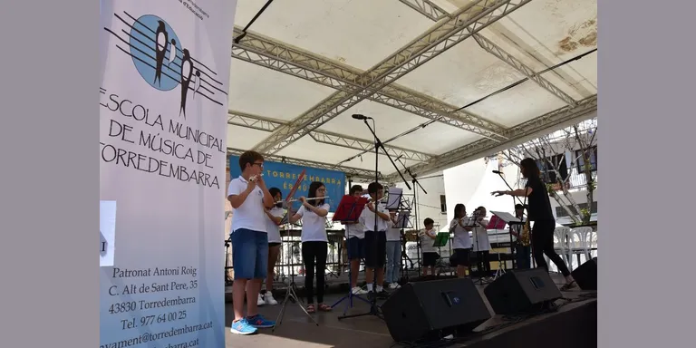 Concert de l'Escola de Música a la Fundació Pere Badia