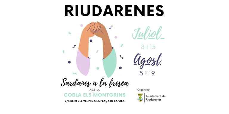 Riudarenes acull l'últim dia de Sardanes a la fresca