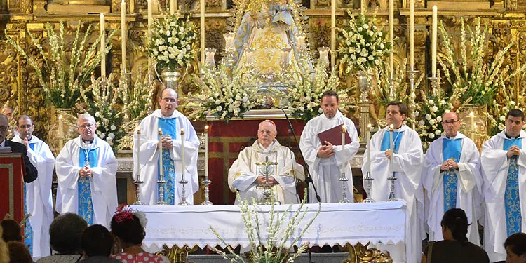El cardenal Carlos Amigo Vallejo, señala la importancia de la figura de la Virgen de Consolación