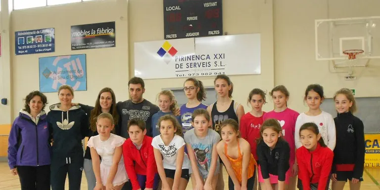La campiona del món Tanja Romano participa en el Campus de Patinatge artístic de la Seu