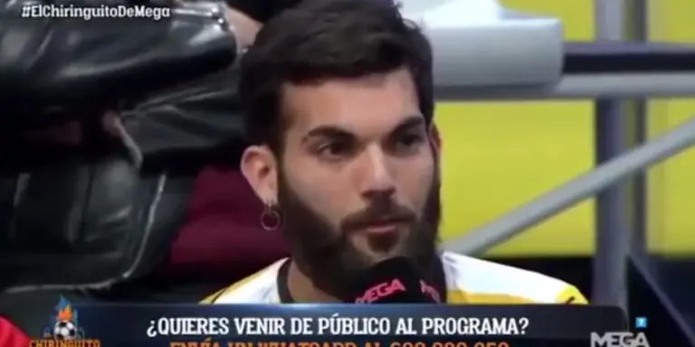 El Racing Pineda Futbol Sala visita el plató de 'El Chiringuto de Jugones'