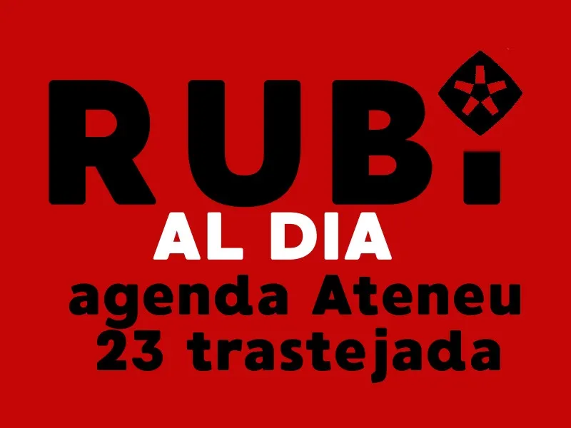 RUBÍ AL DIA dimecres 14 NOVEMBRE 2018