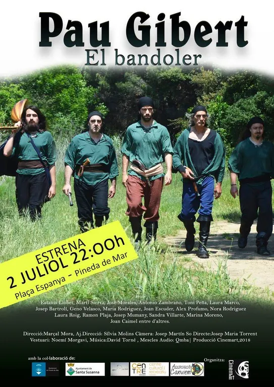 S'estrena 'Pau Gibert, el bandoler', en nou projecte de CinemArt