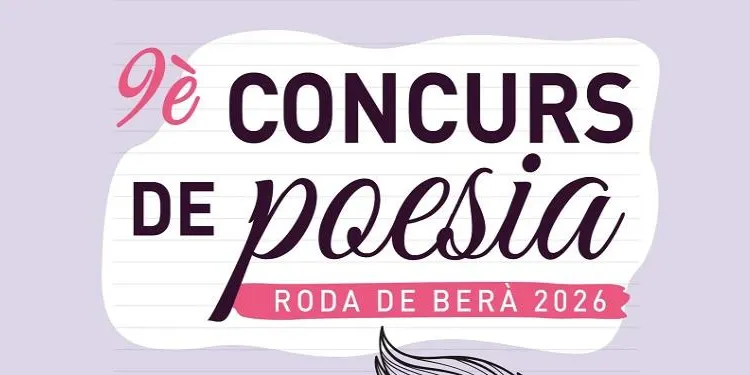 Obert el 9è Concurs de Poesia de Roda de Berà fins al 10 d’agost