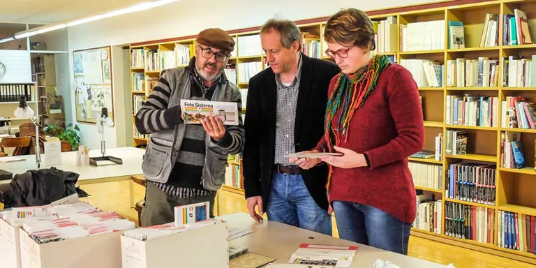 Emili Giménez cedeix el seu fons fotogràfic a l'Arxiu Comarcal de la Cerdanya