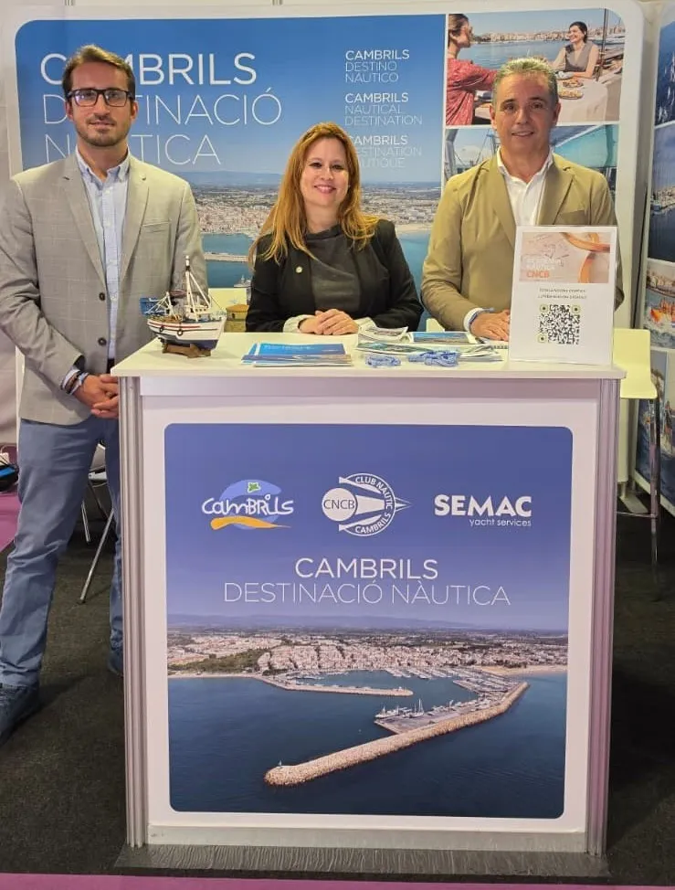 Cambrils es promociona com a destinació nàutica al 63è Saló Nàutic de Barcelona