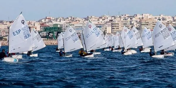 Bon paper del Club Marítim d’Altafulla en el Trofeu Internacional d’Optimist Ciudad de Torrevieja