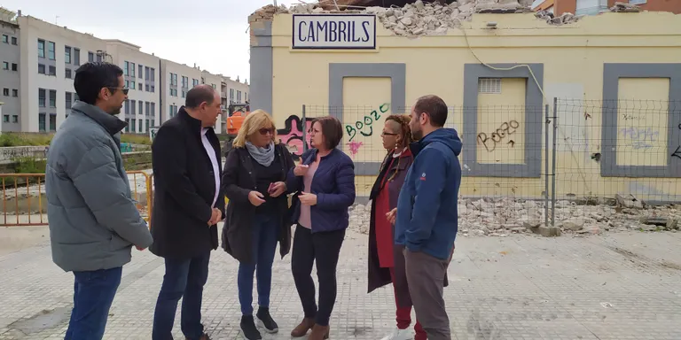 ERC de Cambrils titlla d’enderroc ‘exprés’ la demolició de l’antiga estació de tren