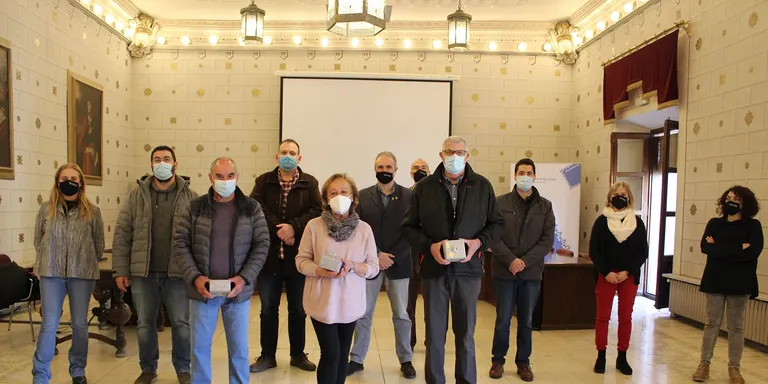 Homenatge als treballadors de l'Ajuntament de la Seu d'Urgell jubilats aquest 2020