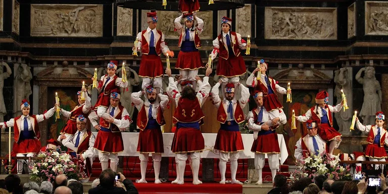 La Moixiganga actua aquest dilluns a l’interior l’Església de Sant Joan