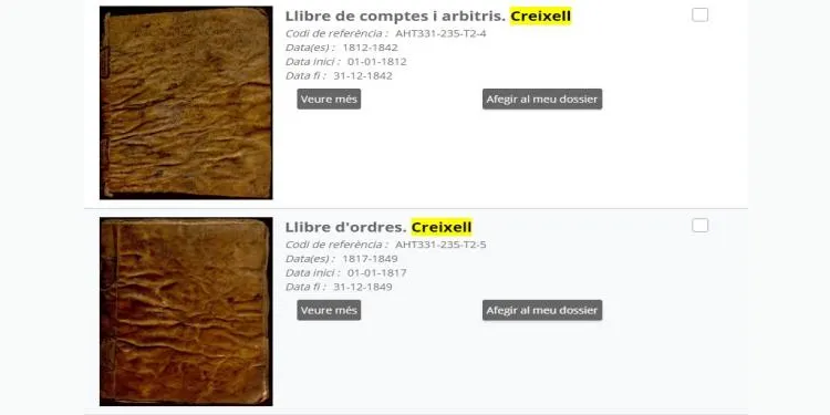 L'Arxiu Municipal de Creixell digitalitza una part de la seva documentació històrica