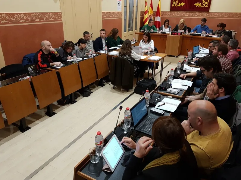 El primer ple de l'any apunta cap a les eleccions municipals de maig