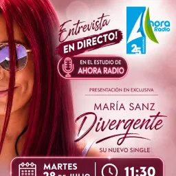 #351 - María Sanz presenta "Divergente" en exclusiva en Ahora Radio - episode art