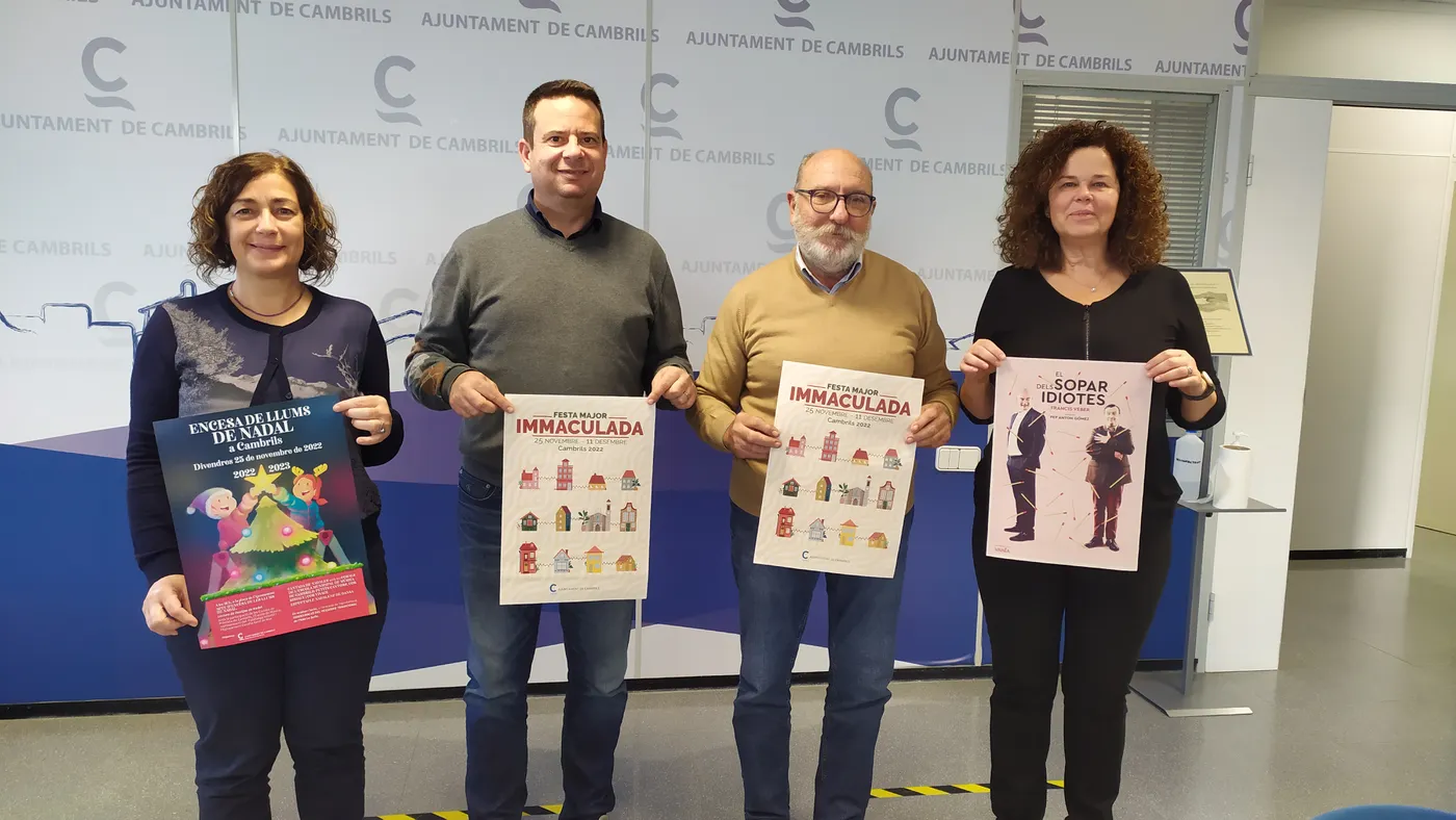 Cambrils presenta els actes de la Festa Major de la Immaculada, marcats pels esdeveniments culturals