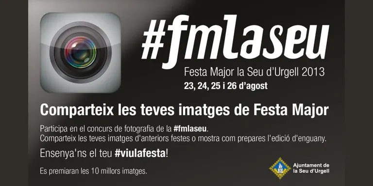 Concurs de fotografies de la Festa Major de la Seu a través de les xarxes socials