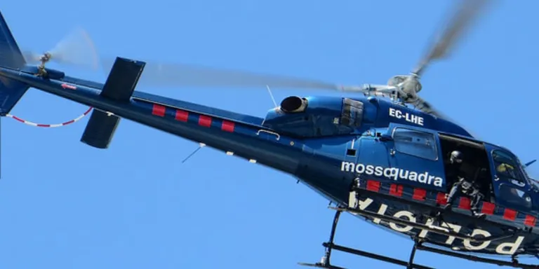 L’helicòpter dels Mossos sobrevola el Baix Maresme en prevenció de robatoris
