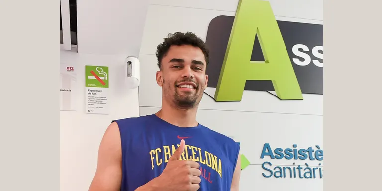 Oscar Da Silva: el pivot alemany de 2 metres d’alçada que arriba al Barça