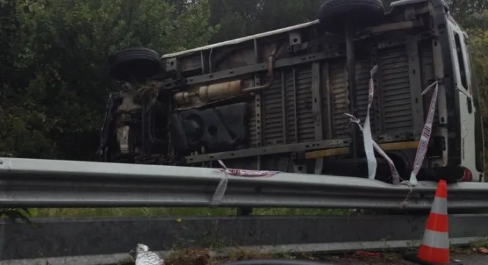 Un accident a la C32 deixa un ferit lleu