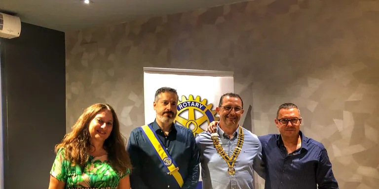 Carles Rovira, nou president del Rotary Club de Cambrils