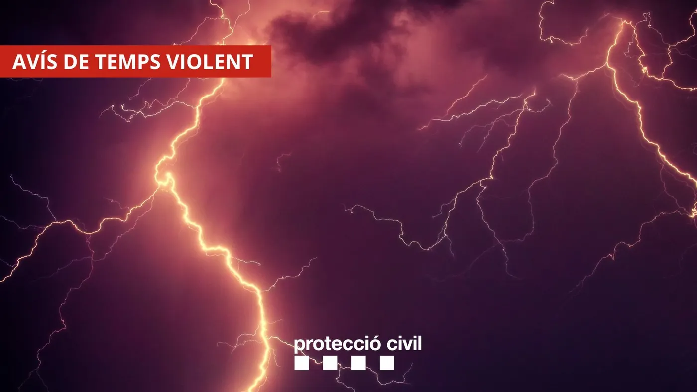 Protecció Civil alerta de possibles fortes tempestes al Baix Camp