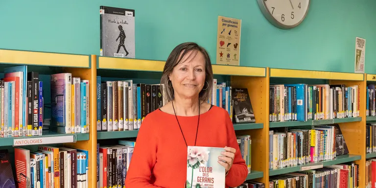 Es presenta la novel·la “L’olor dels geranis” a la Biblioteca Municipal